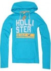 HOLLISTER NWT Long Sleeve Logo Hoodie Shirt L Large 