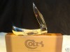 COLT LOCKBACK GENUINE STAG HANDLES COLLECTIBLE KNIFE 