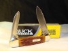 BUCK CANOE AMBER BONE HANDLE COLLECTIBLE KNIFE> NEW 