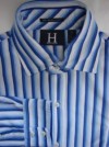 TOMMY HILFIGER Shirt Mens 16 Stripes STRETCH 