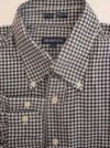 GANT Shirt Mens 16 Black & White Check 