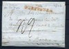 LETTRE DE PERPIGNAN  POUR BARCELONE ANNEE 1806 