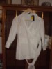 NEW WRAPAROUND  BLOUSE,WHITE, SZ 16 