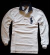 BNWT Mens Stylish Polo Long Shirt Size M/L/XL White 