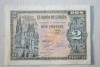 GUAPO BILLETE DE 2 PESETAS 1938  BURGOS MBC 