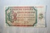 GUAPO BILLETE DE 5 PESETAS BURGOS 1938 MBC+++ 