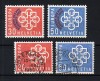 EUROPA CEPT Mitl. PTT Schweiz 1959 pfr/** (MNH) u. gest 