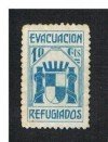 MADRID, 10 CTS, AZUL, EVACUACION REFUGIADOS,SOFIMA Nº32 