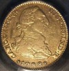 PCGS XF45 1788 Gold Piece 2 Escudos Spain (M-M) Gold! 