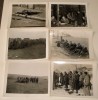 6 WWII Press Photos, German POWs, Camp & Dead Body 