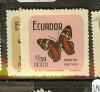 Ecuador 1970 butterfly A/M scC461-2 MOG oct15 