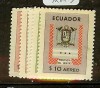 Ecuador 1971 ScC465-9 MOG oct15 