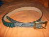 AA&E Leathercraft Camo Pistol Belt 