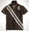 New Men's D.G Polo 100% Cotton Tee L size 1519 Brown 