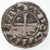 Denar Bohemund III,1163-1201,Antiochia,Silber,Kreuz  