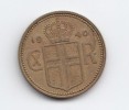 ICELAND   1  KRONA    1940 