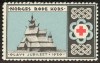 NORWAY, 1929 stavkirke, Norw. Red Cross Xmas seal MNH 