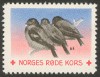 NORWAY, 1933  Norwegian Red Cross Christmas seal MNH 