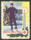 NORWAY, 1950  Norwegian Red Cross Christmas seal MNH 