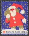 NORWAY, 1954  Norwegian Red Cross Christmas seal MNH 