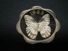 PANAMA --500 BALBOAS GOLD COIN--OWL BUTTERFLY 