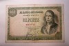 GRAN BILLETE SIN SERIE SANTILLAN, 1000 PTAS 1949