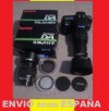 CAMARA DIGITAL REFLEX - Pentax K200D +2objetivos+EXTRAS 