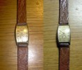 Vintage GRUEN CURVEX Wristwatch- '30's or '40's w/ band 