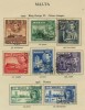 Malta KGVI selection per scans; Lot 