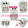 US UK AU EU TRAVEL POWER ADAPTER PLUG CONVERTER 