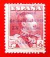 1929 SPAIN(ALF XIII)ED#466**MNH 4 p.violet carm(322)(A) 