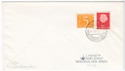 B767 Netherlands 1961 Willem Barendsz Ship Cover to USA 