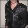 Vtg MENS Punk/Indie LEATHER BIKER RACER JACKET Sz XS/36 