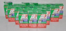 FUJIFILM LOT OF 60 ROLLS 100 SPEED COLOR SLIDE FILM 