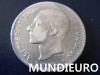 $MUNDIEURO$ ALFONSO XII 5 PTAS PLATA 1885*18*87 OCASIÓN