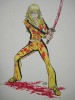 CAMERON STEWART original art KILL BILL 