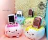 Tofu 4x cute Japan mobile cell phone PDA Stand Holder 