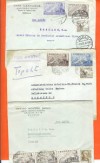 3 Lupobr aus Spanien Bedarf 1946/49 in die Schweiz #177 