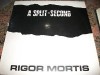 A Split - Second - Rigor Mortis ' 12'' VG+ RAYA RECORDS 