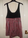 Topshop Check Top size 12 