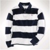 New Men's Small Pony Polo Brand Outerwear Striped Shirt 