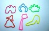 Silly Rubber Bands Princess Glow In The Dark 12/Pack 