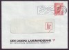 b3916/ Denmark Perfin Cover 1968  (Landmandsbanken) 