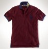 BNWT Mens Stylish Polo Tee Size M/L/XL DarkRed D2.G 