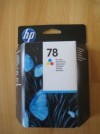 ORIGINAL HP78 COLOUR INK CARTRIDGE (new-boxed-sealed) 