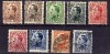 SPAIN 1930/31.LOTE SERIE 490/498 + 497A -494 VAQUER 