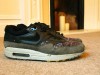 Nike Air max1 Blk/Grey/patterned Size UK 8 