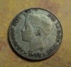 1902 Silver Coin Spain Spanish Una Peseta 