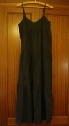 Vestido largo negro talla 36 