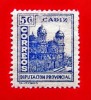 Local CADIZ Guerra Civil ED#91** 5 c.azul 